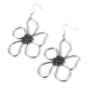Wildflower Walkway - Silver - Paparazzi Earring Image