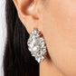 We All Scream for Ice QUEEN - White - Paparazzi Earring Image