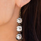 Determined to Dazzle - Brass - Paparazzi Earring Image