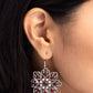 Garden of Love - Red - Paparazzi Earring Image
