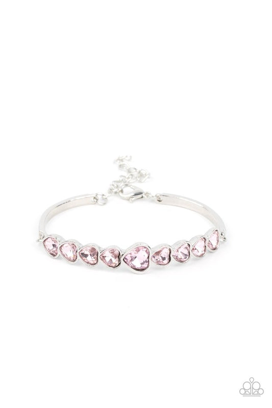 Lusty Luster - Pink - Paparazzi Bracelet Image
