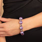 A DREAMSCAPE Come True - Purple - Paparazzi Bracelet Image
