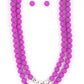 Summer Splash - Purple - Paparazzi Necklace Image