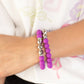 Dip and Dive - Purple - Paparazzi Bracelet Image