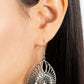 Summer Sojourn - White - Paparazzi Earring Image