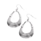 Terra Timber - Silver - Paparazzi Earring Image