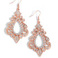 Fit for a DIVA - Copper - Paparazzi Earring Image