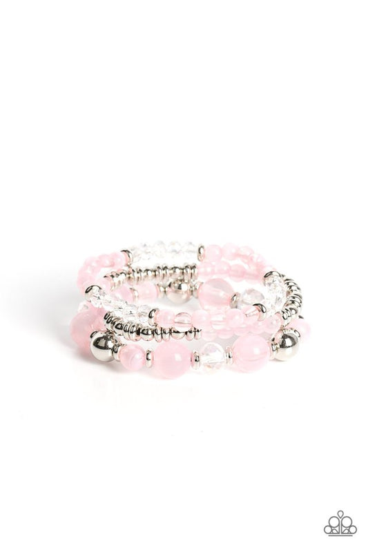 Shoreside Stroll - Pink - Paparazzi Bracelet Image