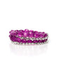 Seaside Siesta - Purple - Paparazzi Bracelet Image