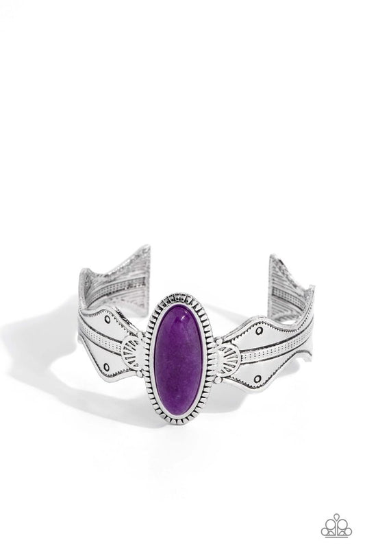 Age of Adventure - Purple - Paparazzi Bracelet Image