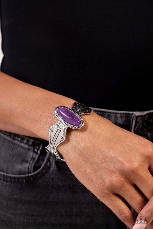 Age of Adventure - Purple - Paparazzi Bracelet Image