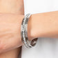 Prismatic Pizazz - Silver - Paparazzi Bracelet Image