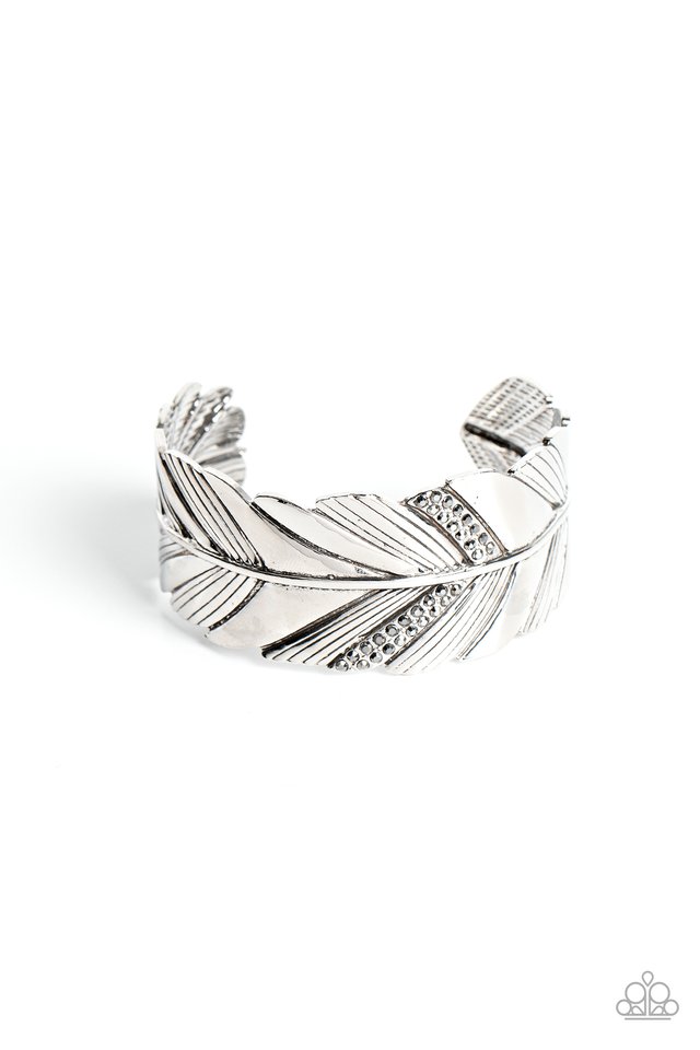 Party FOWL - Silver - Paparazzi Bracelet Image