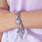 Serendipitous Shimmer - Silver - Paparazzi Bracelet Image