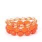 High Tide Hammock - Orange - Paparazzi Bracelet Image