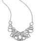 Geometric Grit - Silver - Paparazzi Necklace Image