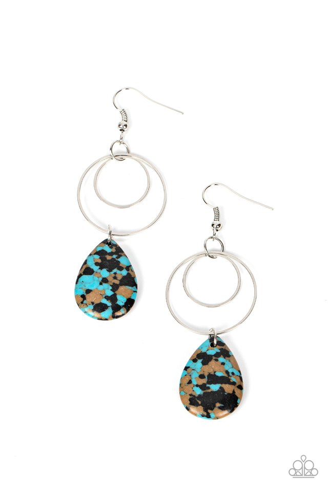 Terrazzo Tempo - Multi - Paparazzi Earring Image