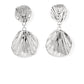 Metro Mermaid - Silver - Paparazzi Earring Image