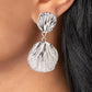 Metro Mermaid - Silver - Paparazzi Earring Image