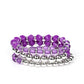 Summer Sabbatical - Purple - Paparazzi Bracelet Image