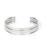 Hot on the TRAILBLAZER - Silver - Paparazzi Bracelet Image