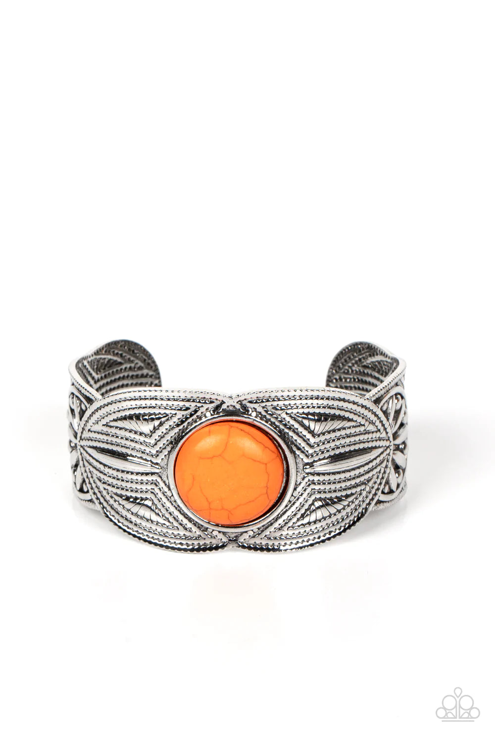 Pulsera Paparazzi ~ Western Odyssey - Naranja