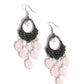 Botanical Escape - Pink - Paparazzi Earring Image