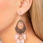 Botanical Escape - Pink - Paparazzi Earring Image