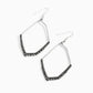 Bent on Success - Silver - Paparazzi Earring Image