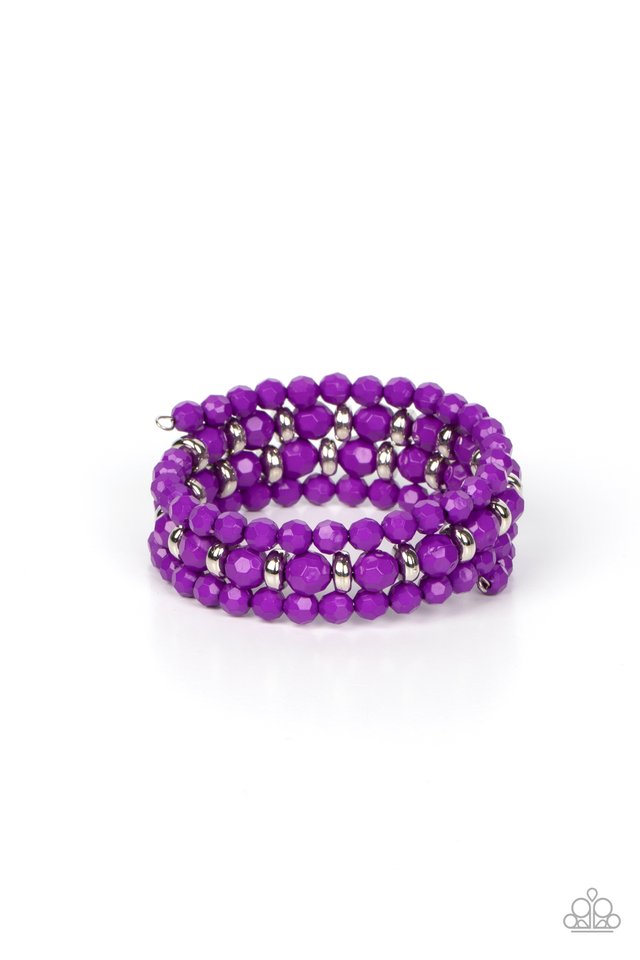 Its a Vibe - Purple - Paparazzi Bracelet Image