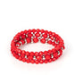 Its a Vibe - Red - Paparazzi Bracelet Image