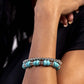 Secret Quarry - Blue - Paparazzi Bracelet Image