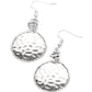 Prehistoric Perfection - Silver - Paparazzi Earring Image