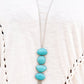 Hidden Lagoon - Blue - Paparazzi Necklace Image