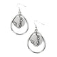 Artisan Refuge - Silver - Paparazzi Earring Image