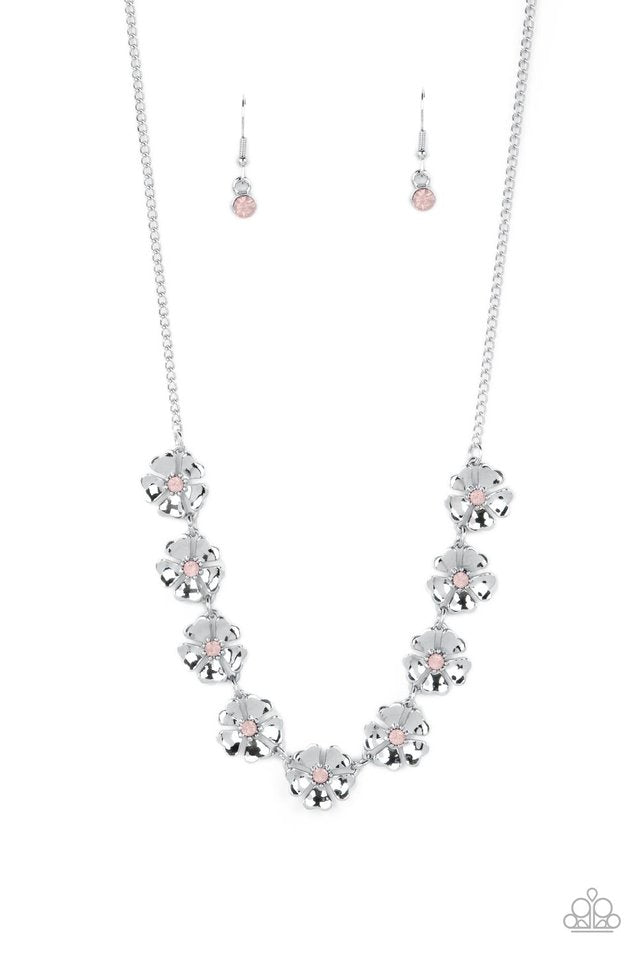 Petunia Palace - Pink - Paparazzi Necklace Image