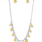 Moonbeam Magic - Yellow - Paparazzi Necklace Image