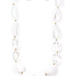 Private Paradise - White - Paparazzi Necklace Image