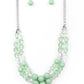 Vera-CRUZIN - Green - Paparazzi Necklace Image