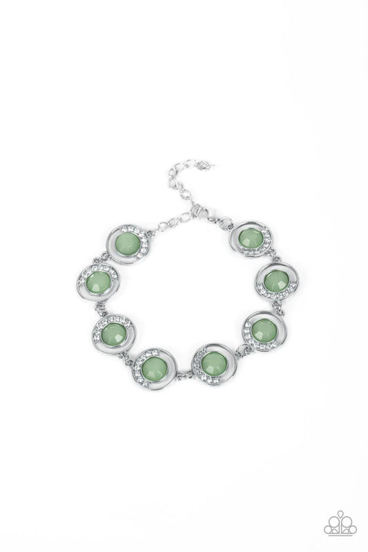 Paparazzi Bracelet ~ Twinkling Trajectory - Green