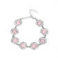 Twinkling Trajectory - Pink - Paparazzi Bracelet Image