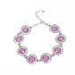 Twinkling Trajectory - Purple - Paparazzi Bracelet Image