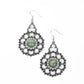 Floral Renaissance - Green - Paparazzi Earring Image