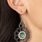 Floral Renaissance - Green - Paparazzi Earring Image