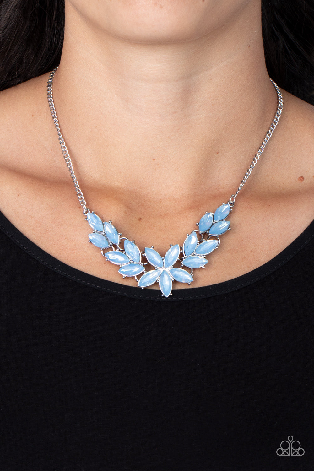 Paparazzi Necklace ~ Ethereal Efflorescence - Blue