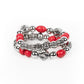 Sagebrush Saga - Red - Paparazzi Bracelet Image