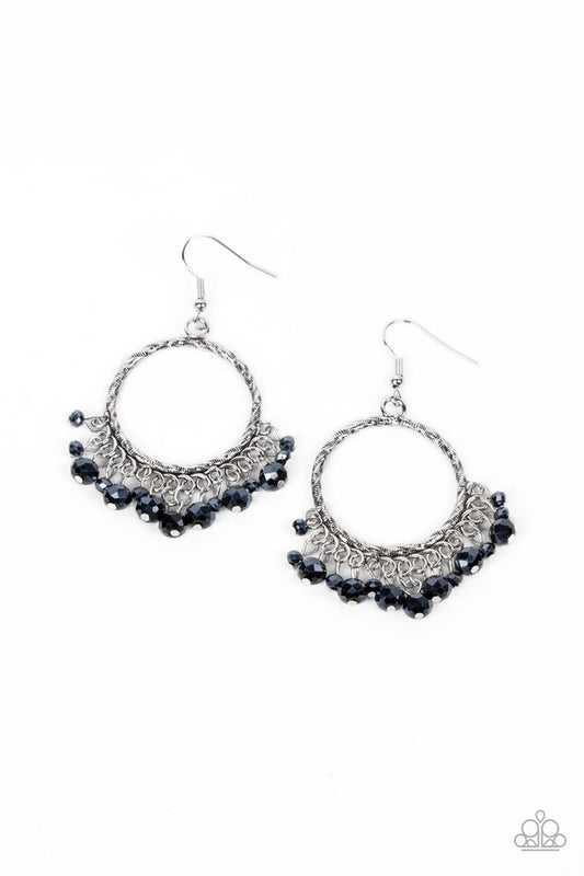 As if by Magic - Blue - Paparazzi Earring Image