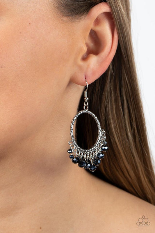 As if by Magic - Blue - Paparazzi Earring Image