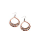 Island Ambrosia - Copper - Paparazzi Earring Image