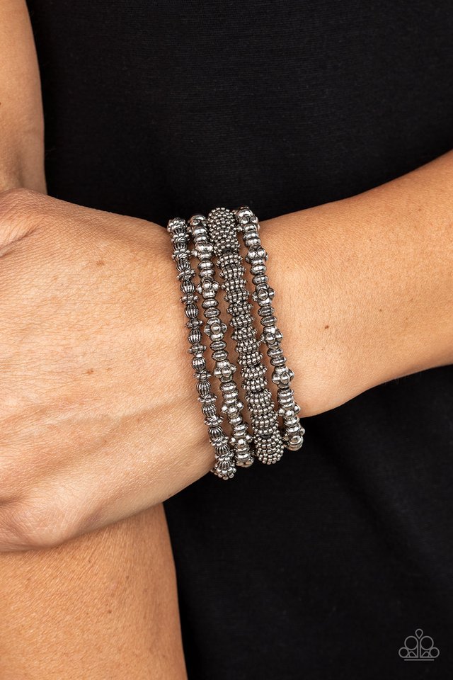 Country Charmer - Silver - Paparazzi Bracelet Image